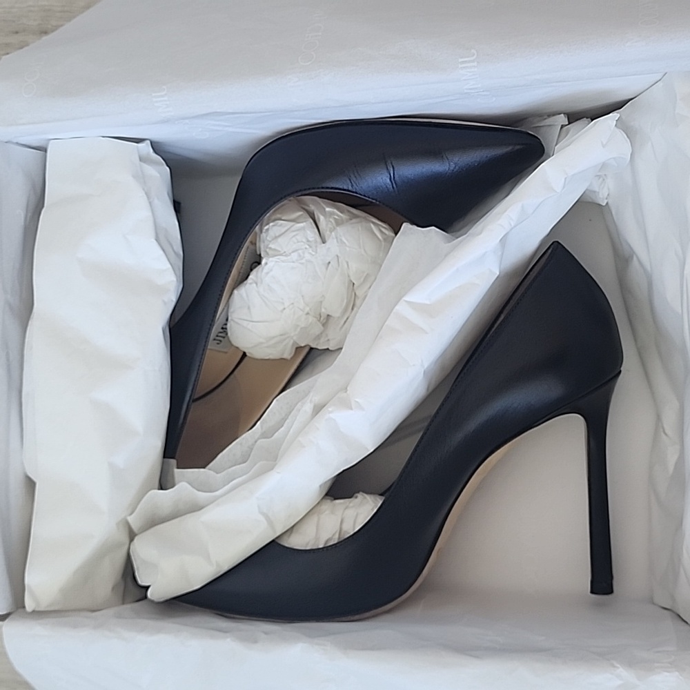 Jimmy Choo Romy 100 Pumps - Picture 7 of 12